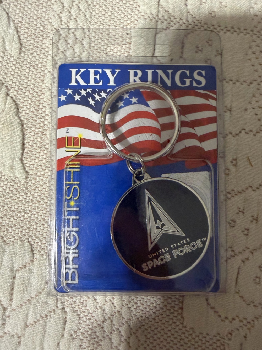 NWT United States Space Force souvenir key chain travel